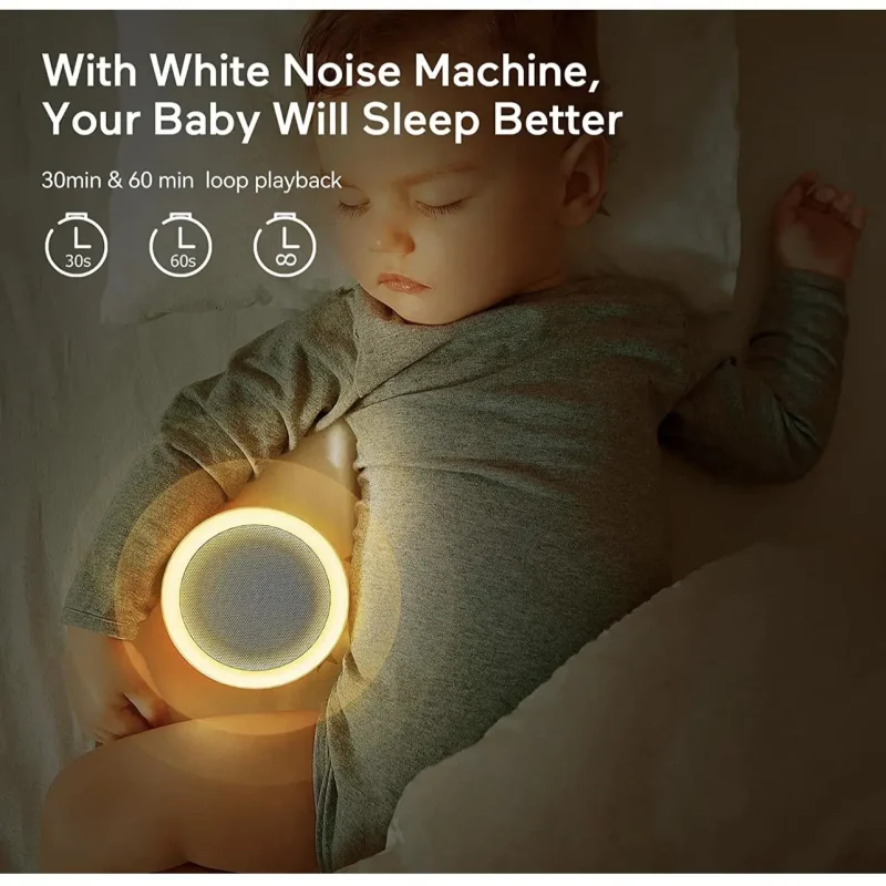 White Noise Sleep Aid Machine | Bluetooth, Timer, 32 Soothing Sounds - Image 7