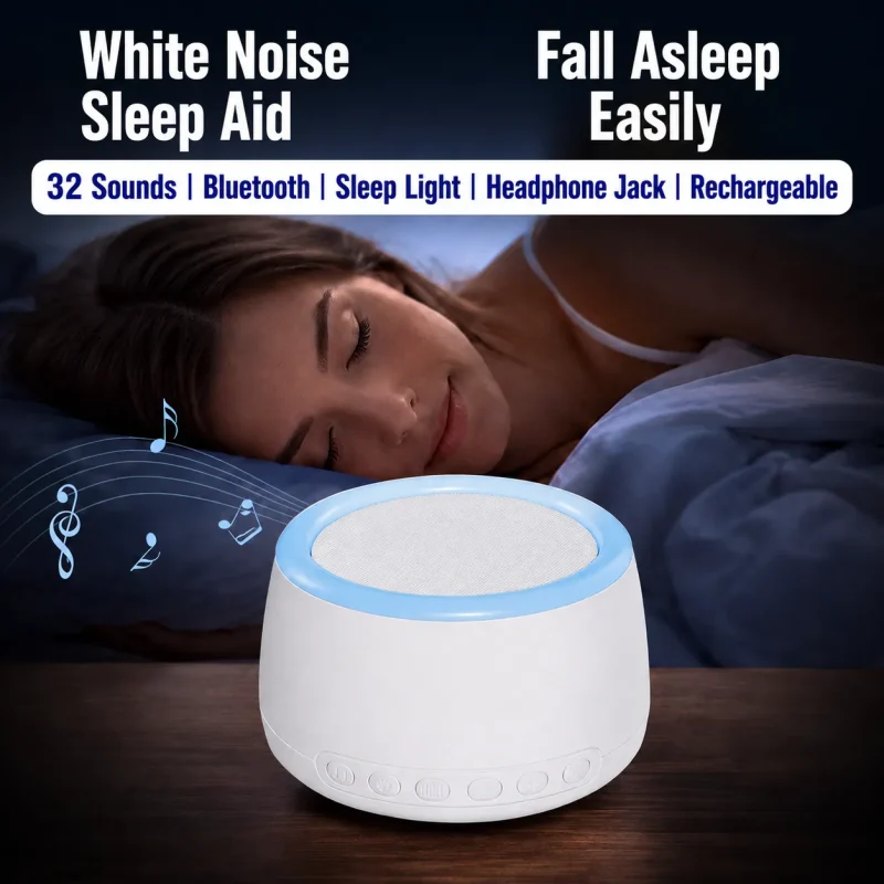 Portable Baby White Noise Machine for Sleep & Soothing